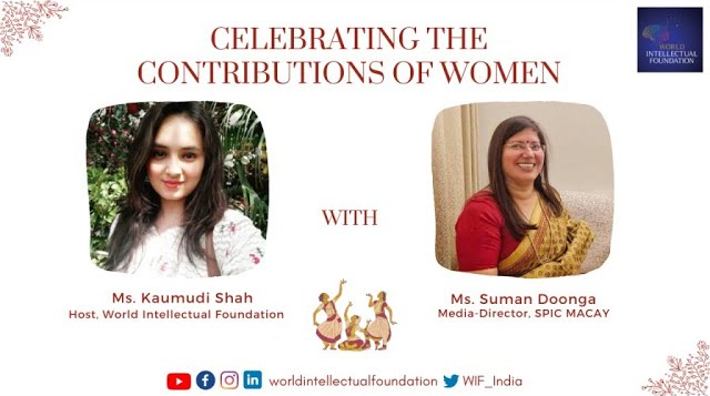 Celebrating the “Contributions of Women” : with Ms.Suman Doonga